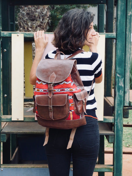 Large Fesi Backpack - yasmarhandicrafts
